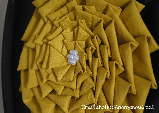 fabric flower