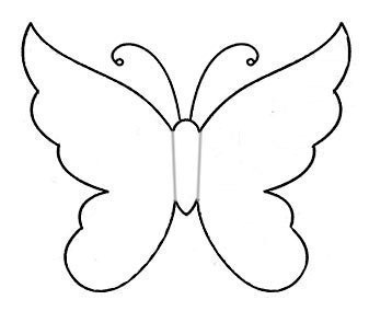Схема бабочек для панно