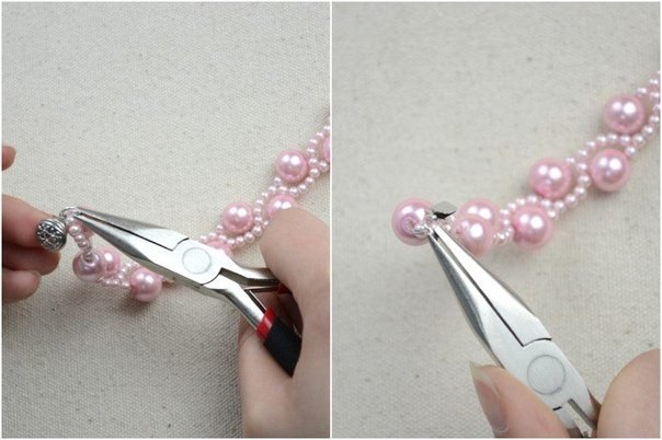 Как сделать жемчужный браслет