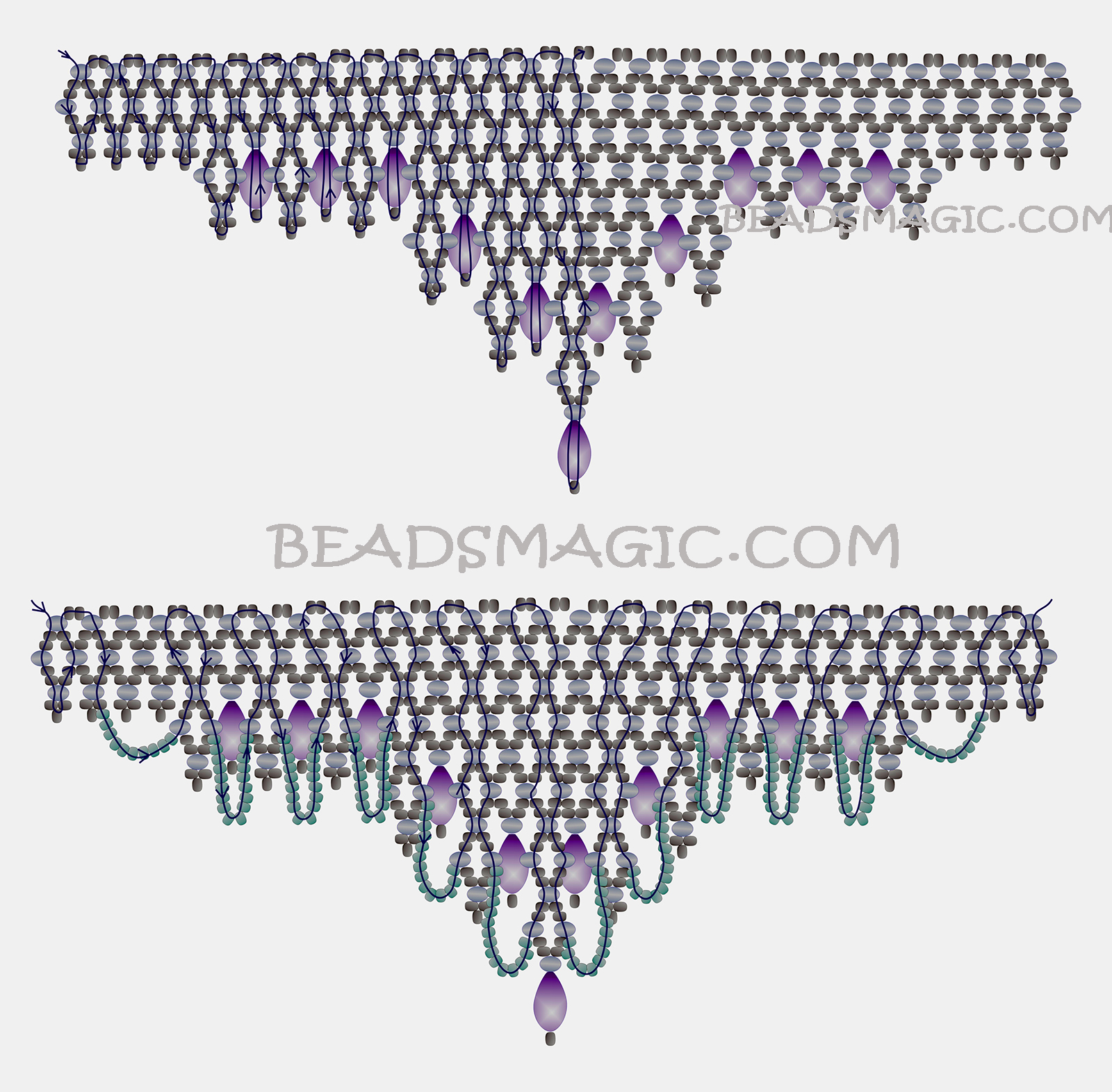 free-beading-tutorial-necklace-pattern-2