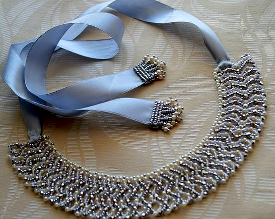 бисерное ожерелье