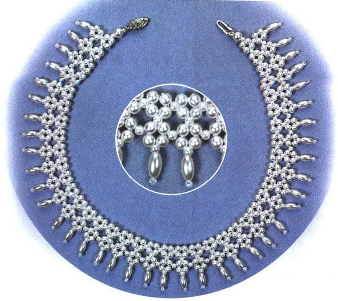 Ожерелье «Анастасия» из бисера