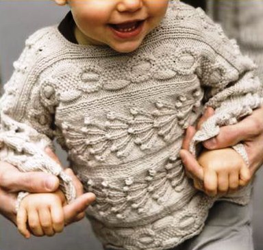 свитер для малыша